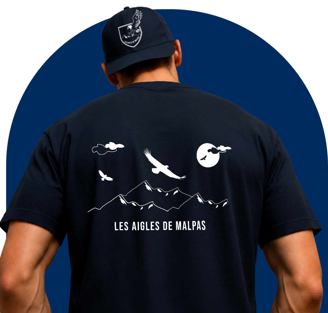 mockup de l illustration et du logo
